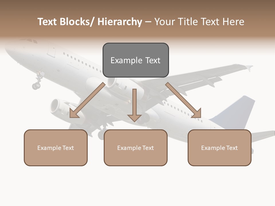 Travel Air Landing PowerPoint Template