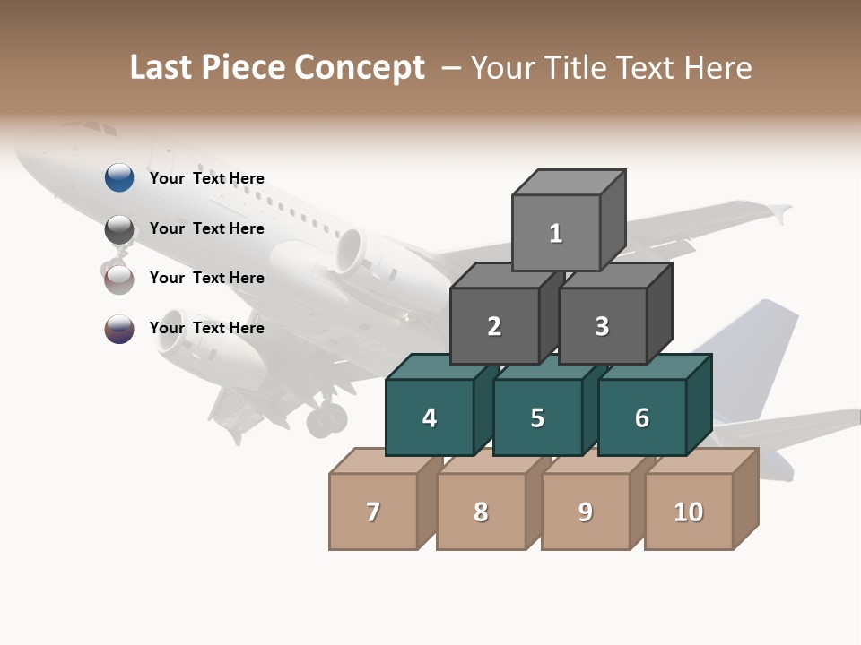 Travel Air Landing PowerPoint Template