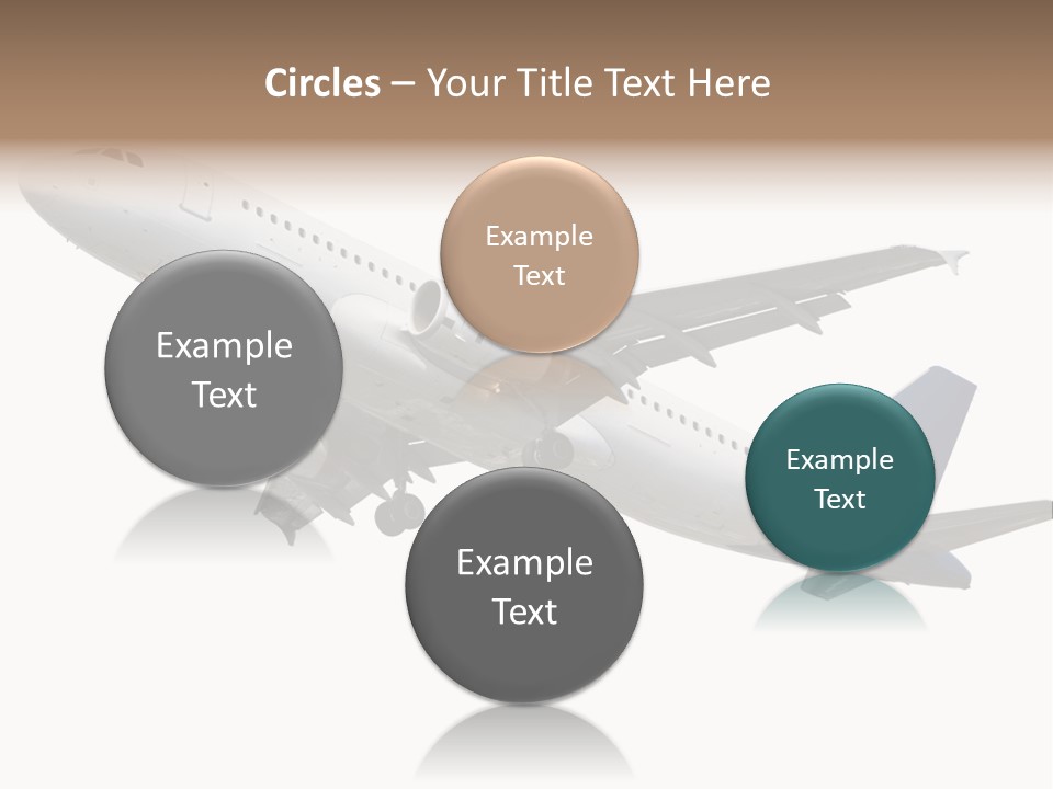 Travel Air Landing PowerPoint Template