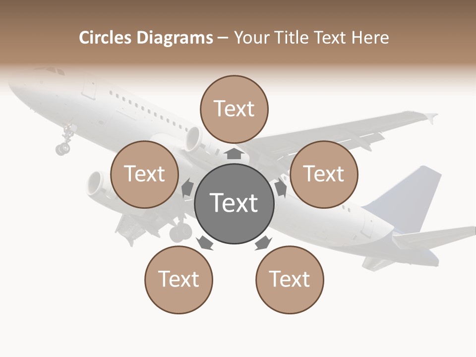 Travel Air Landing PowerPoint Template