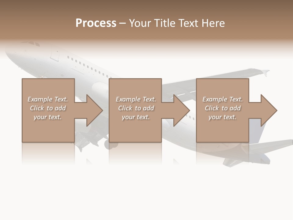 Travel Air Landing PowerPoint Template
