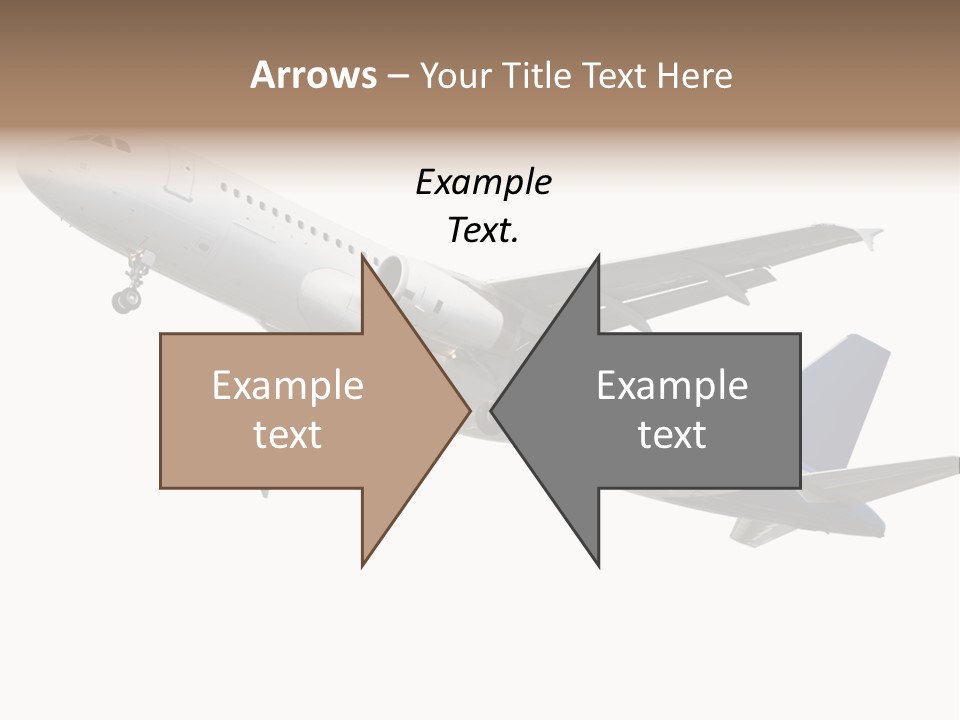 Travel Air Landing PowerPoint Template