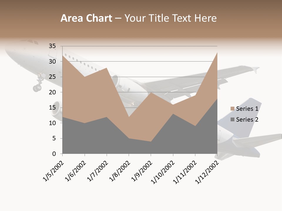 Travel Air Landing PowerPoint Template
