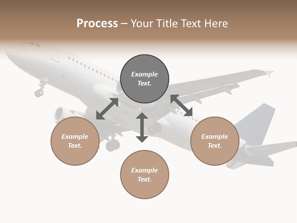 Travel Air Landing PowerPoint Template
