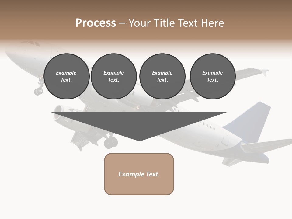 Travel Air Landing PowerPoint Template