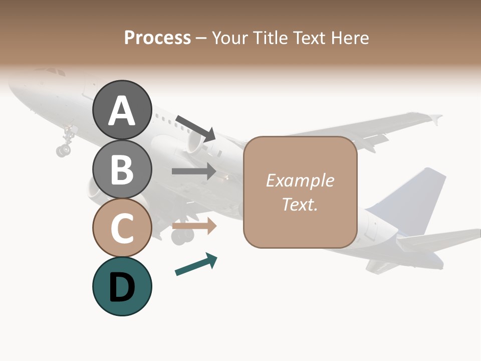 Travel Air Landing PowerPoint Template