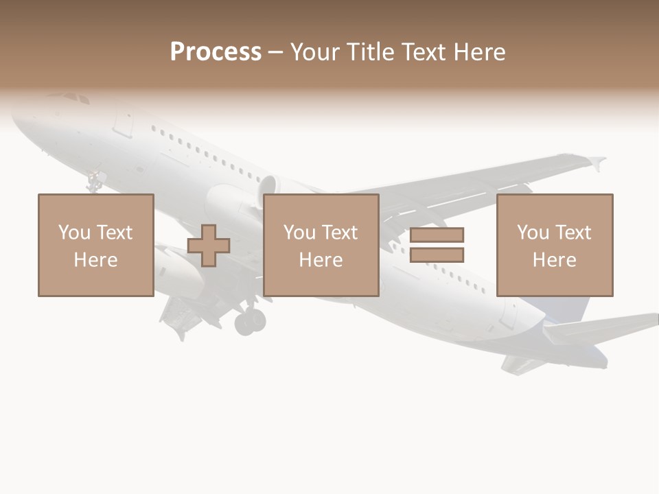 Travel Air Landing PowerPoint Template