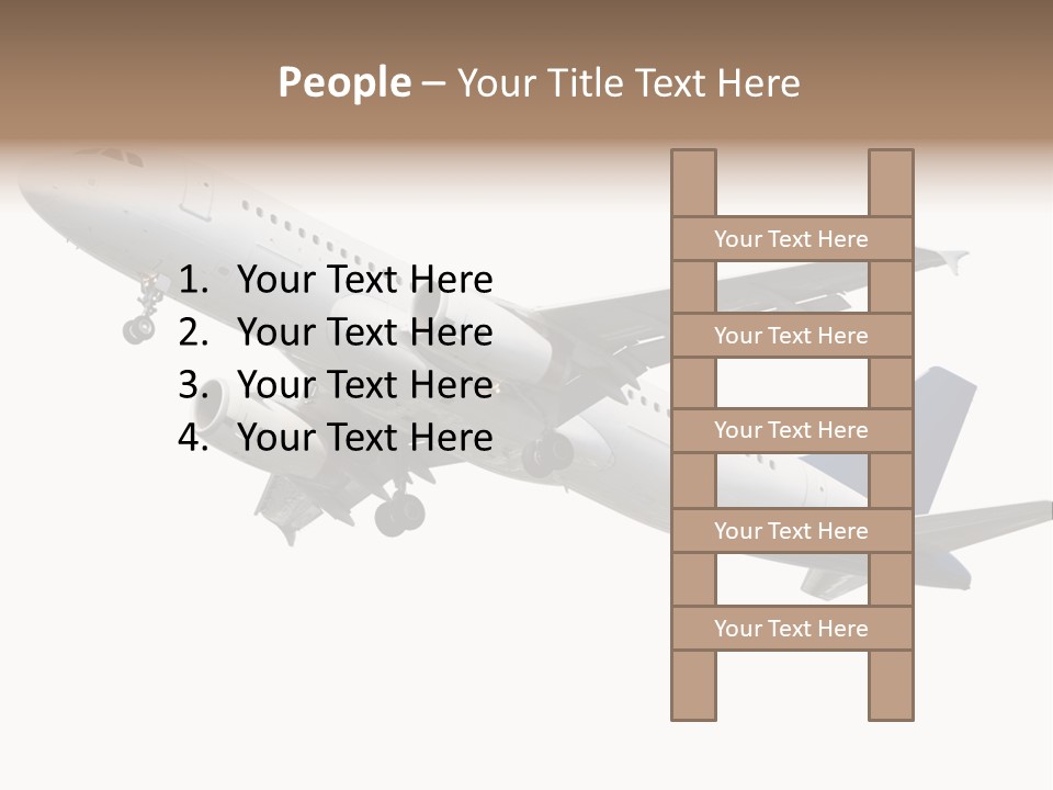 Travel Air Landing PowerPoint Template