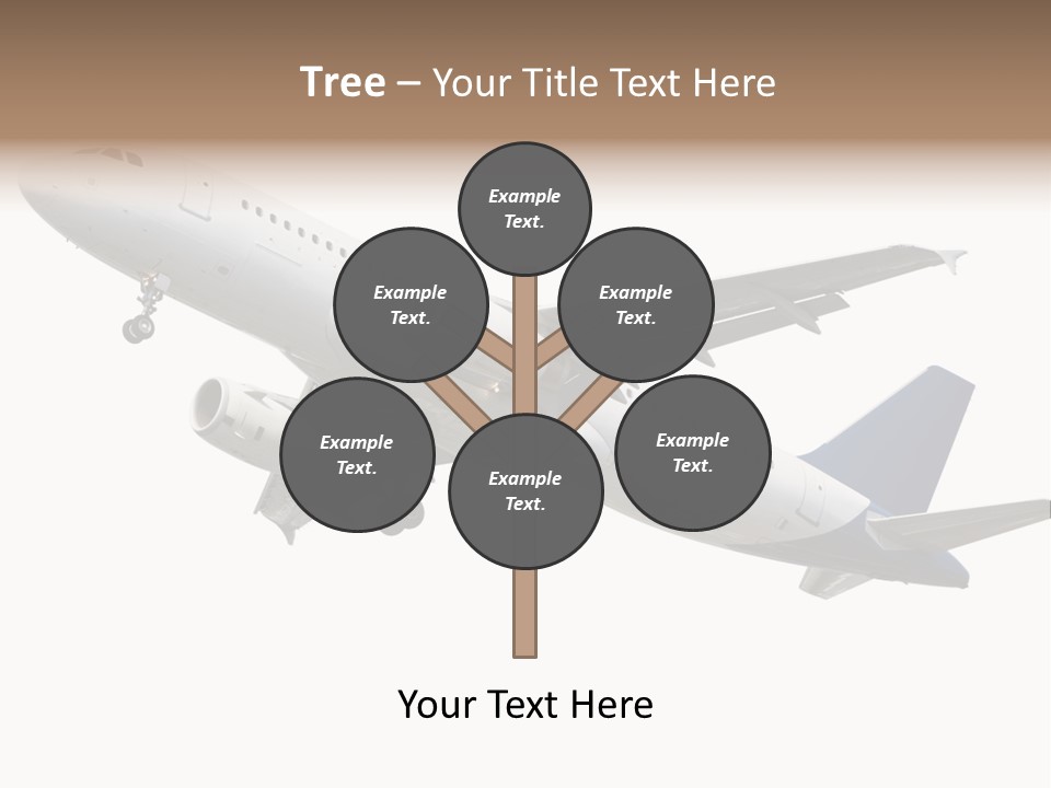 Travel Air Landing PowerPoint Template