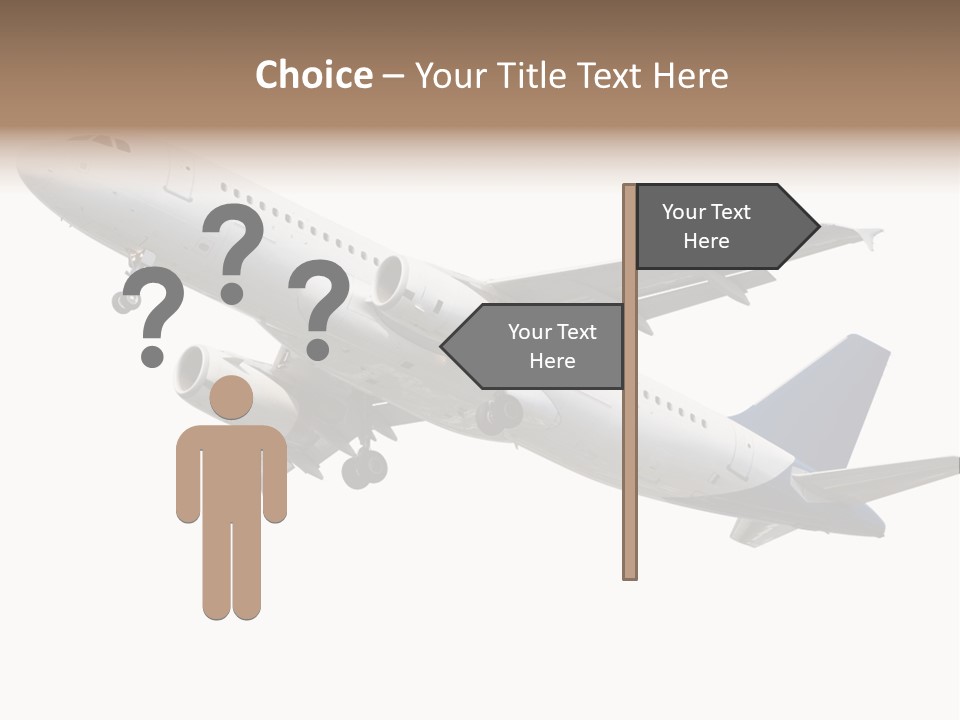 Travel Air Landing PowerPoint Template