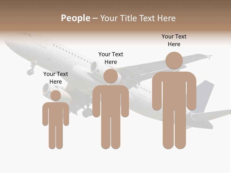 Travel Air Landing PowerPoint Template