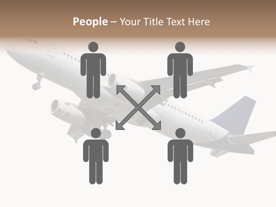 Travel Air Landing PowerPoint Template