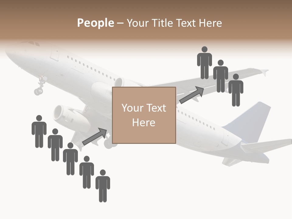 Travel Air Landing PowerPoint Template