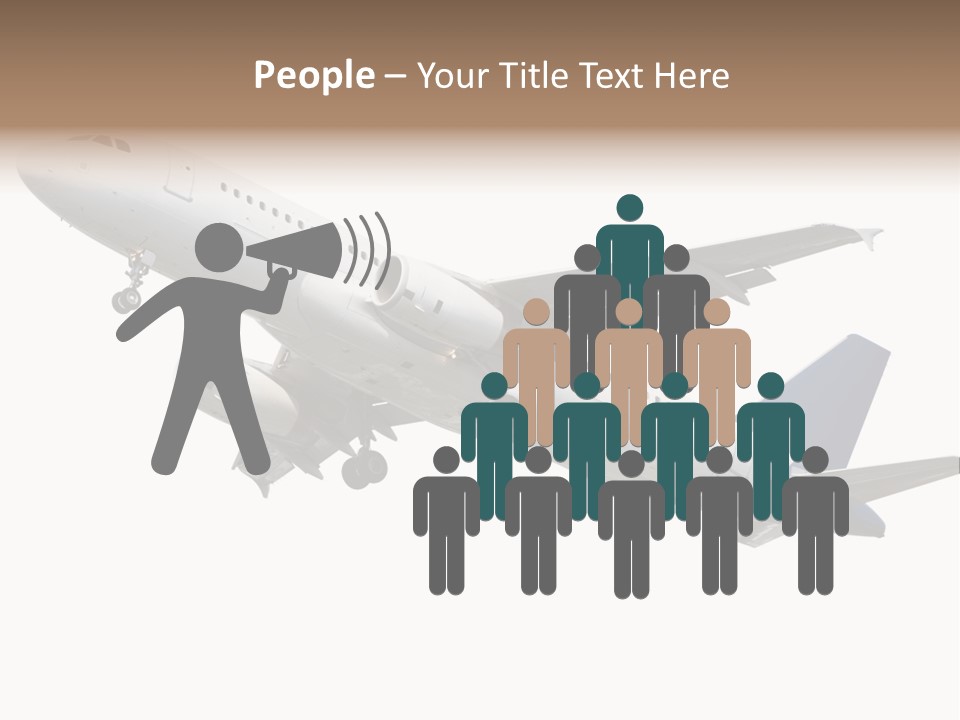 Travel Air Landing PowerPoint Template