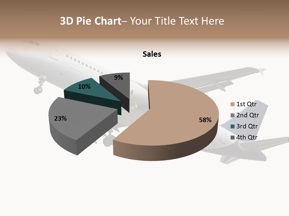Travel Air Landing PowerPoint Template