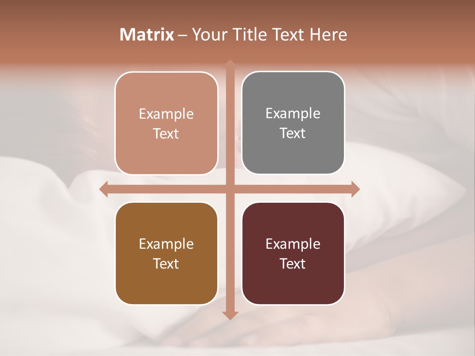 Space Resting White PowerPoint Template