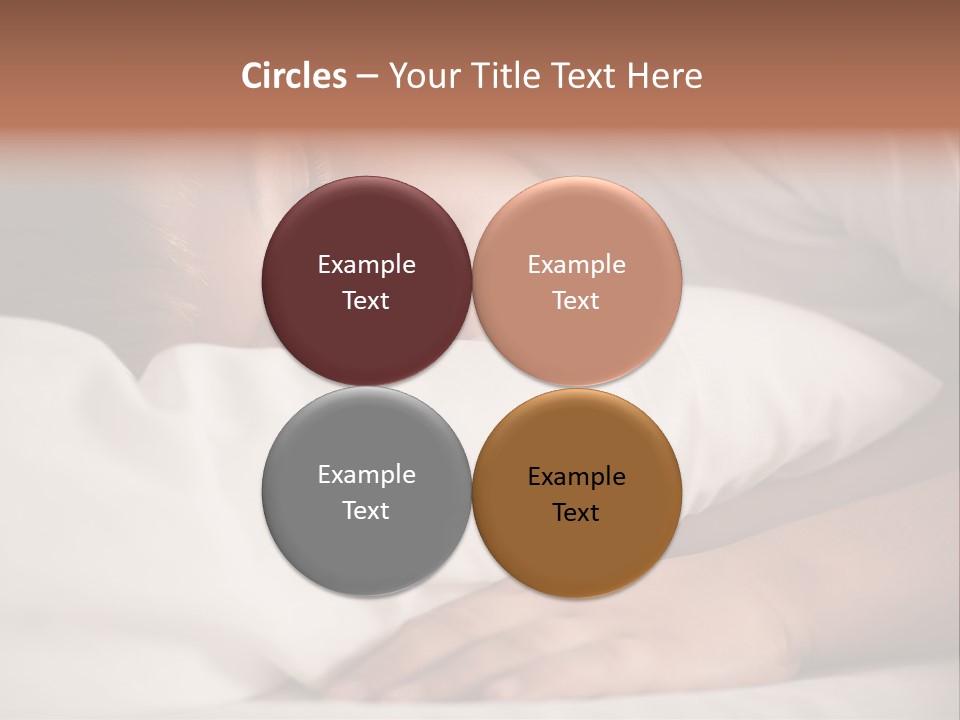 Space Resting White PowerPoint Template