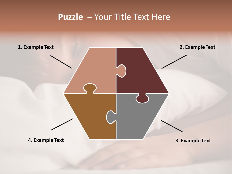 Space Resting White PowerPoint Template