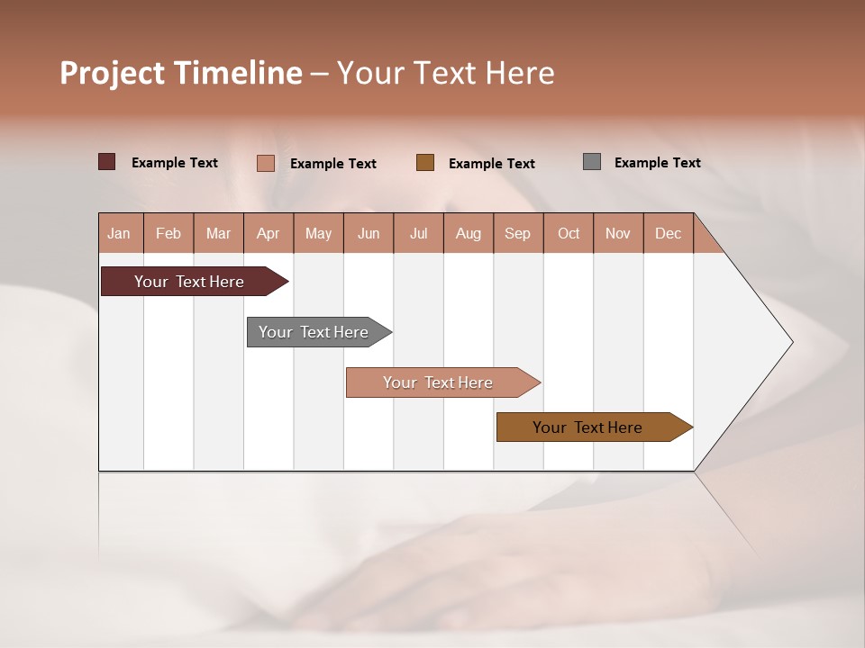 Space Resting White PowerPoint Template