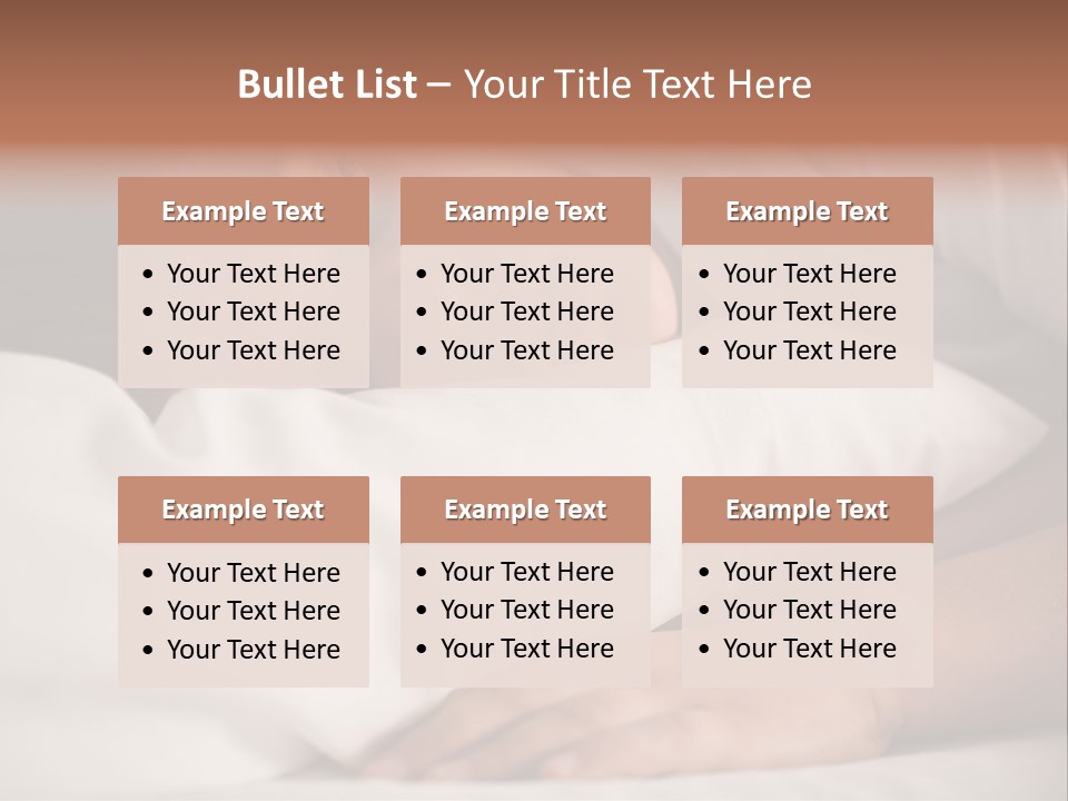 Space Resting White PowerPoint Template