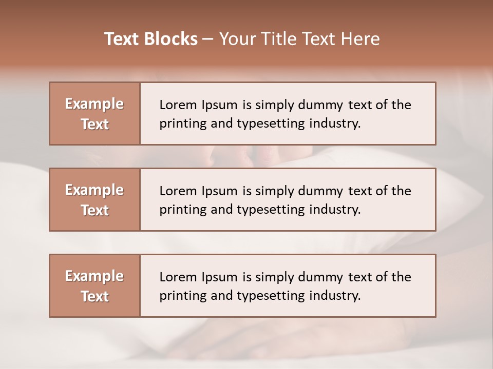 Space Resting White PowerPoint Template