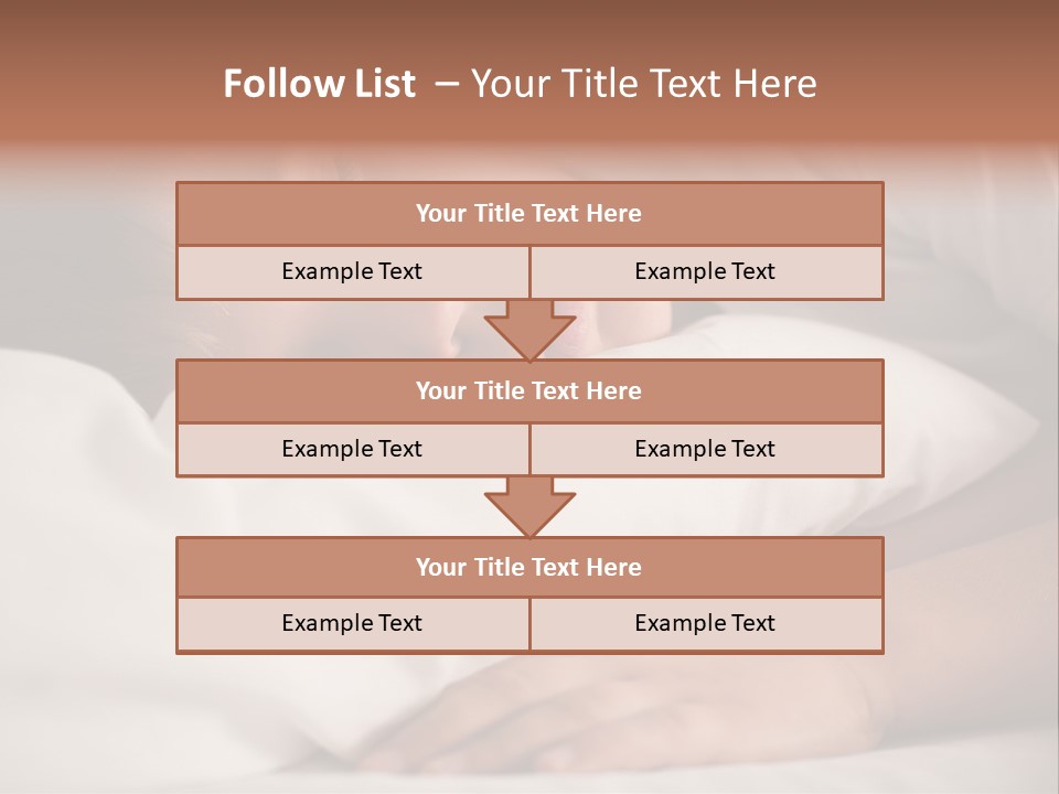Space Resting White PowerPoint Template
