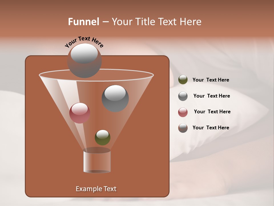 Space Resting White PowerPoint Template