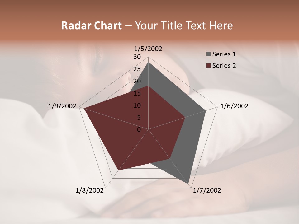 Space Resting White PowerPoint Template