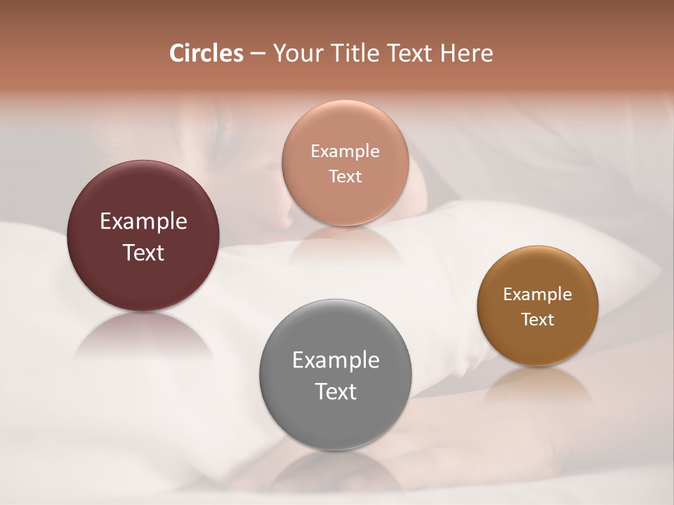 Space Resting White PowerPoint Template