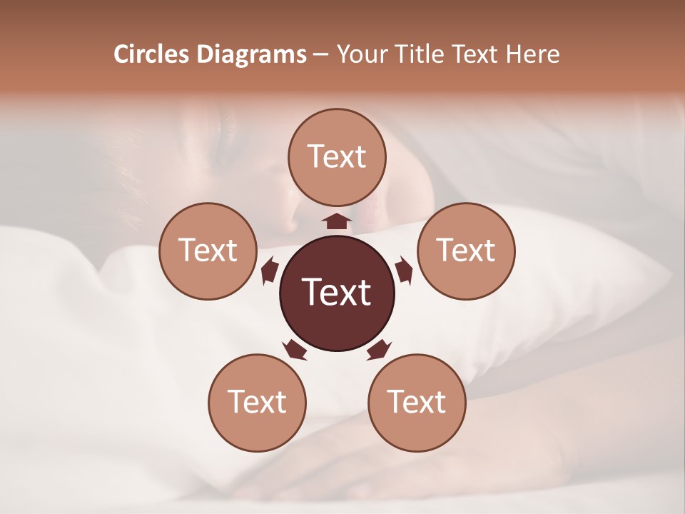 Space Resting White PowerPoint Template