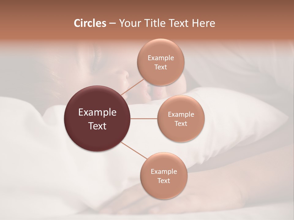 Space Resting White PowerPoint Template