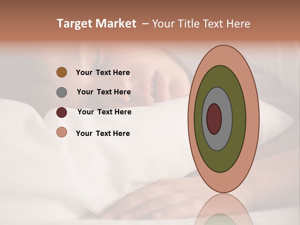 Space Resting White PowerPoint Template