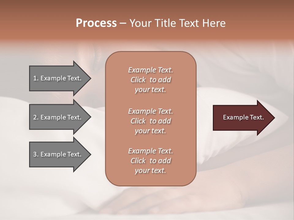 Space Resting White PowerPoint Template