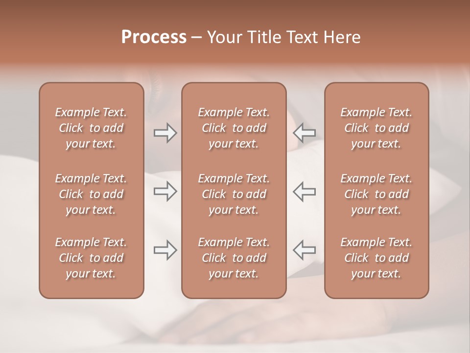 Space Resting White PowerPoint Template