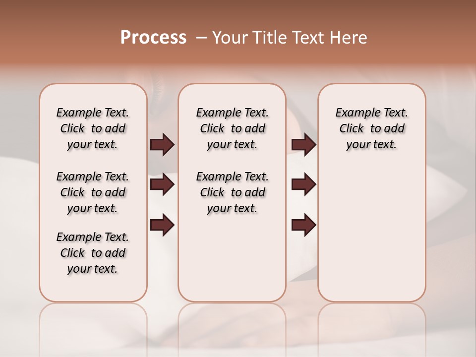 Space Resting White PowerPoint Template