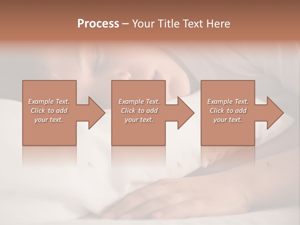 Space Resting White PowerPoint Template