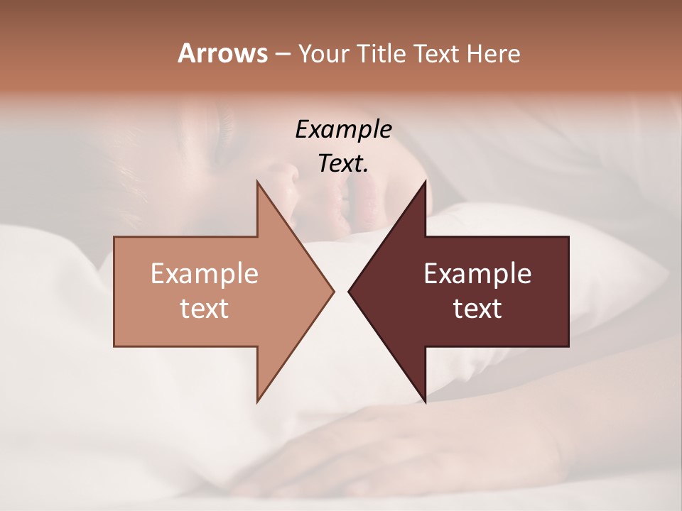 Space Resting White PowerPoint Template