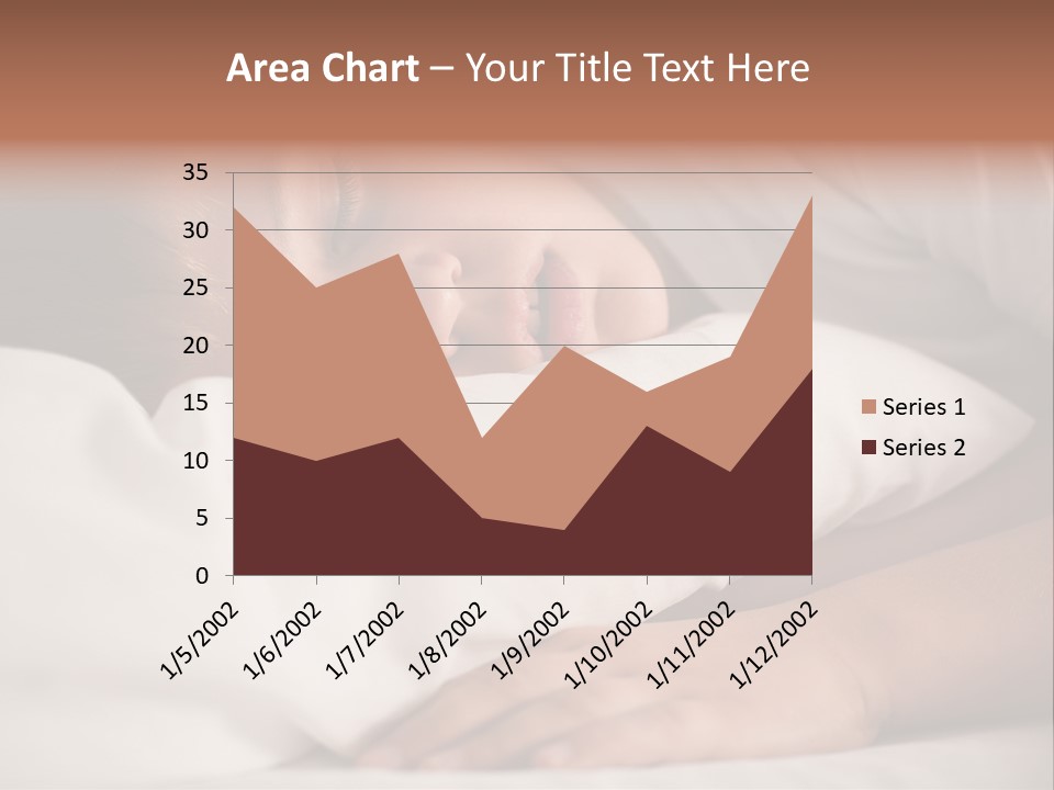 Space Resting White PowerPoint Template