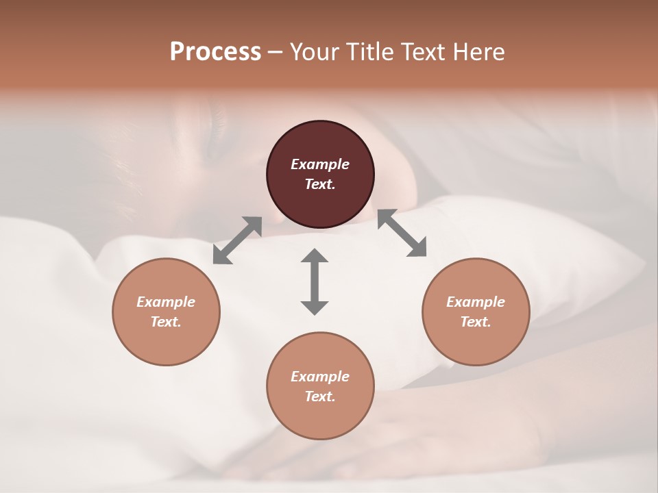 Space Resting White PowerPoint Template