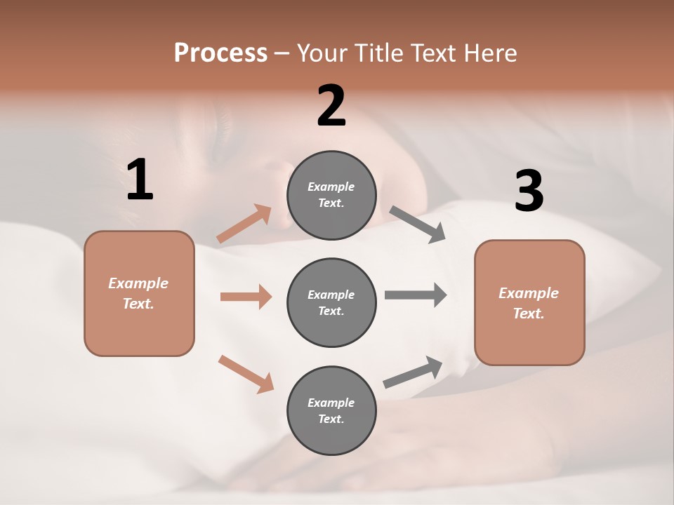 Space Resting White PowerPoint Template