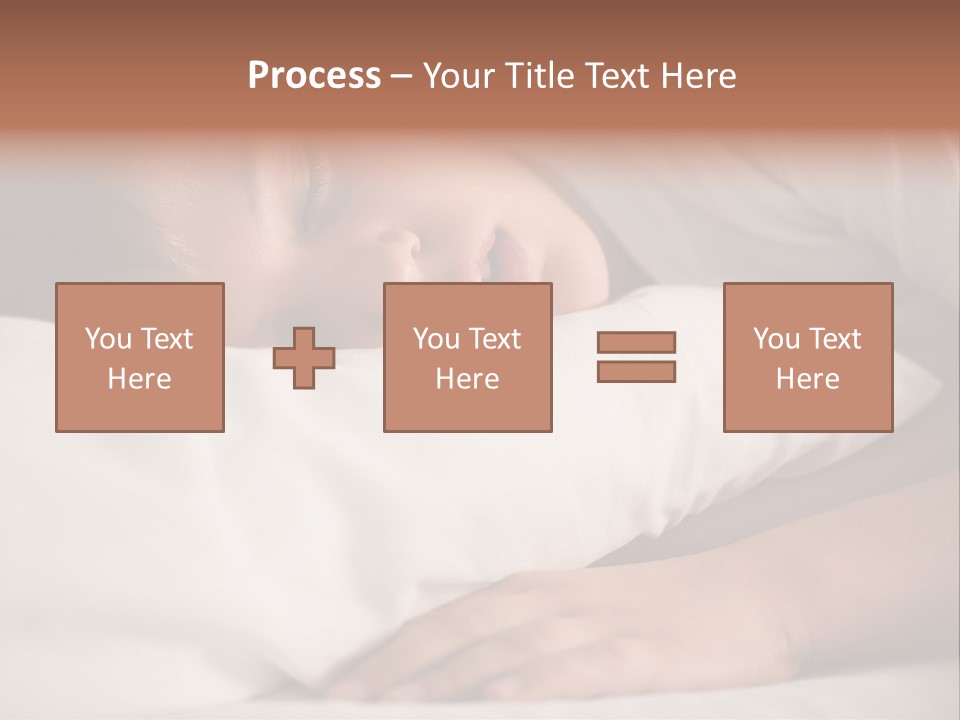 Space Resting White PowerPoint Template