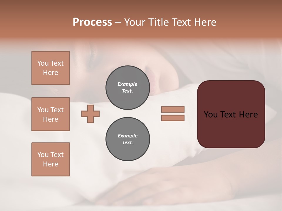 Space Resting White PowerPoint Template