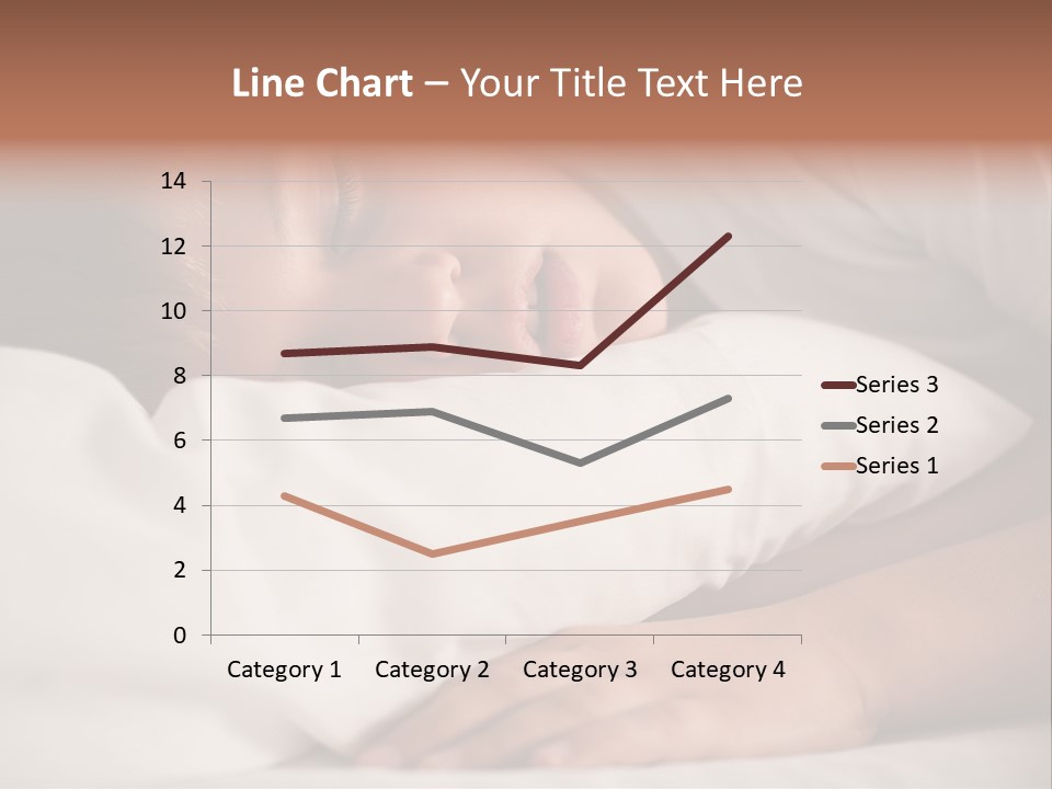 Space Resting White PowerPoint Template