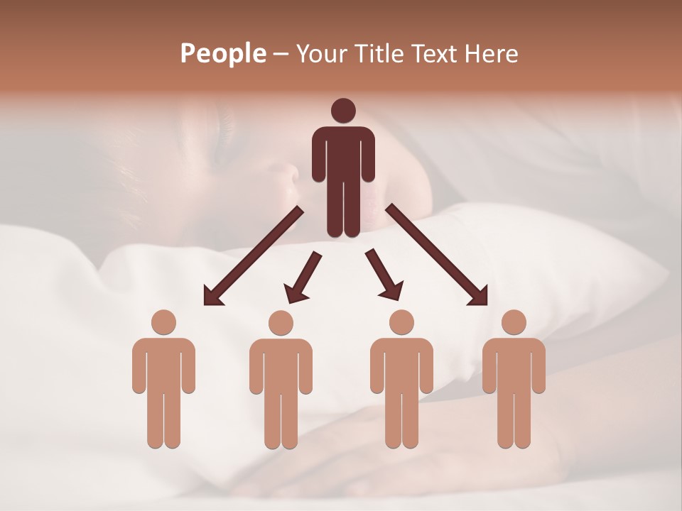 Space Resting White PowerPoint Template