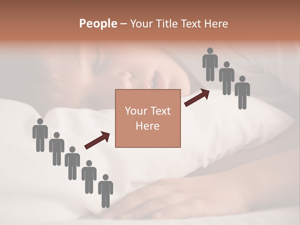 Space Resting White PowerPoint Template