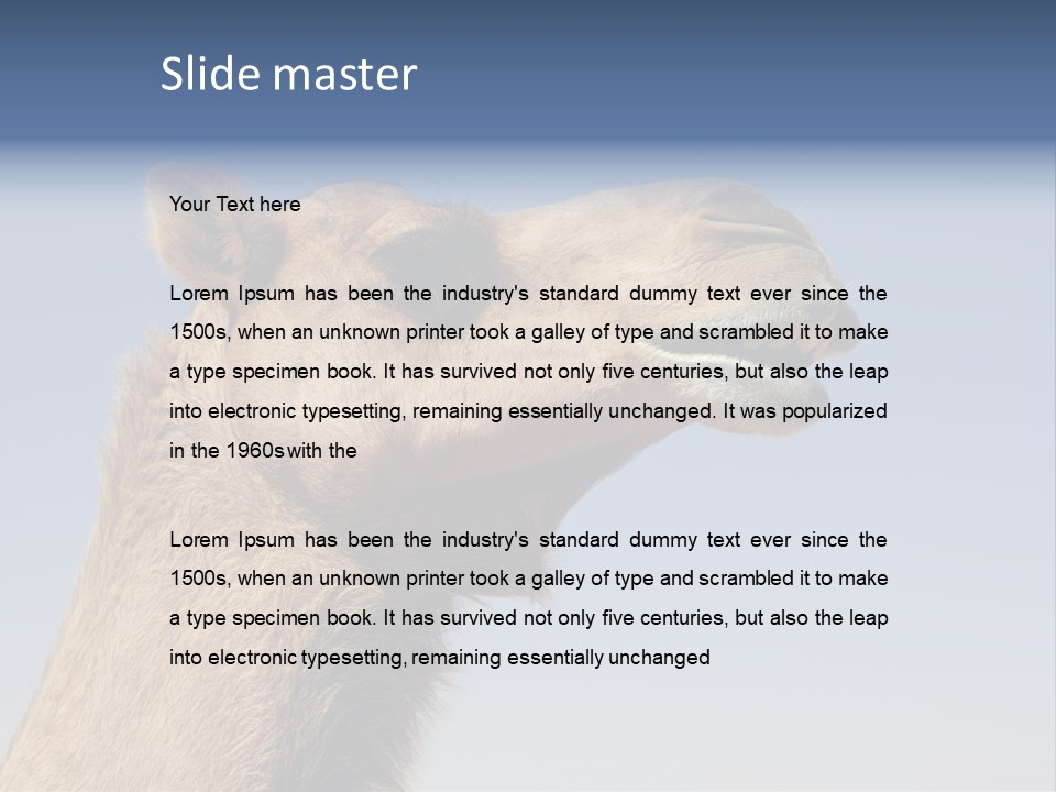 East Dry Dhabi PowerPoint Template