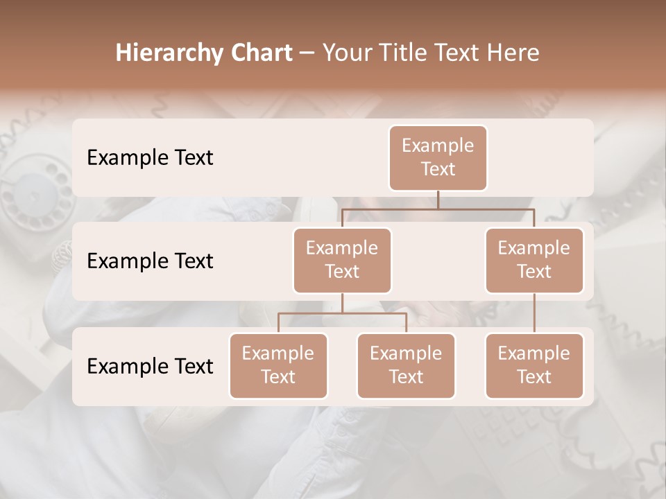 Unhappy Depression Businesswoman PowerPoint Template