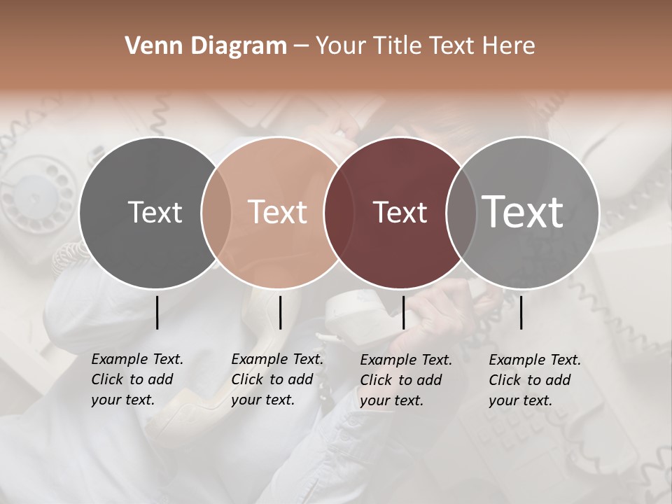 Unhappy Depression Businesswoman PowerPoint Template