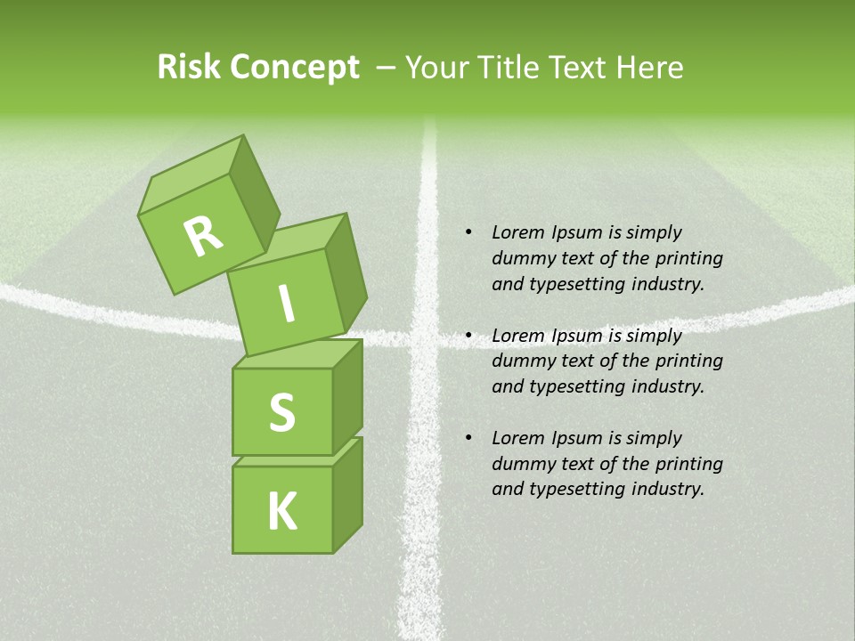 Turf Door Lit PowerPoint Template