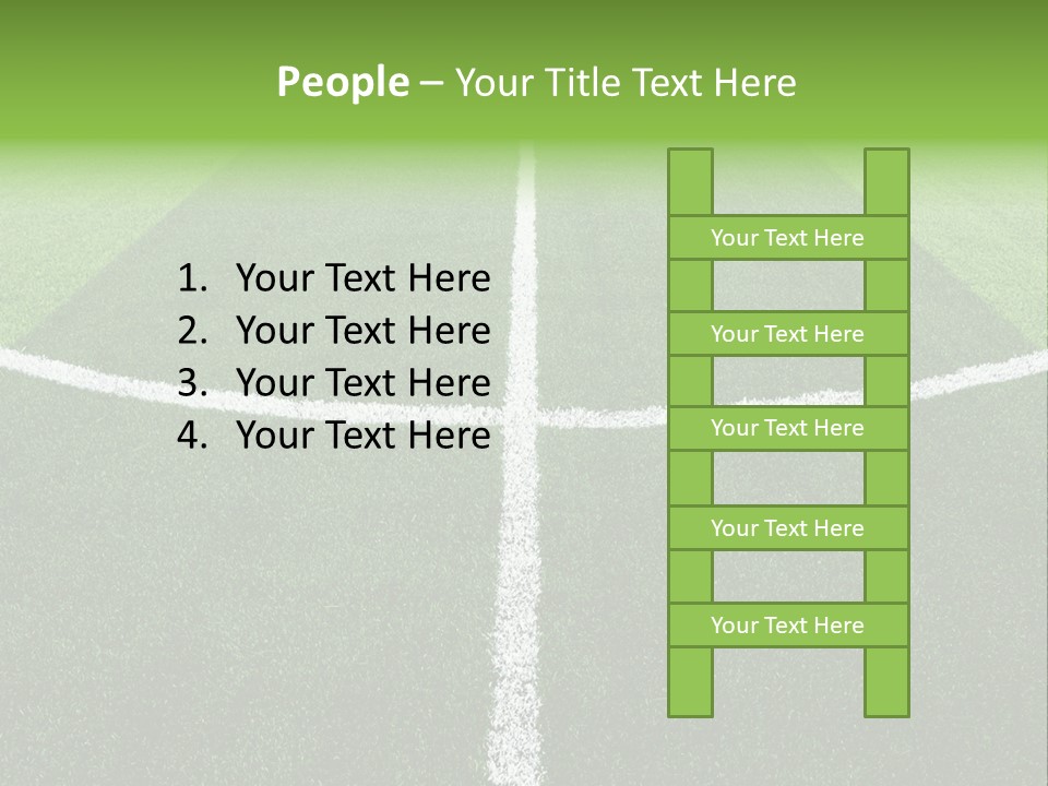 Turf Door Lit PowerPoint Template